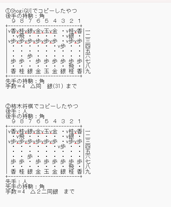 かんたん棋書エディタの局面図で△同〇〇の駒が太字にならね