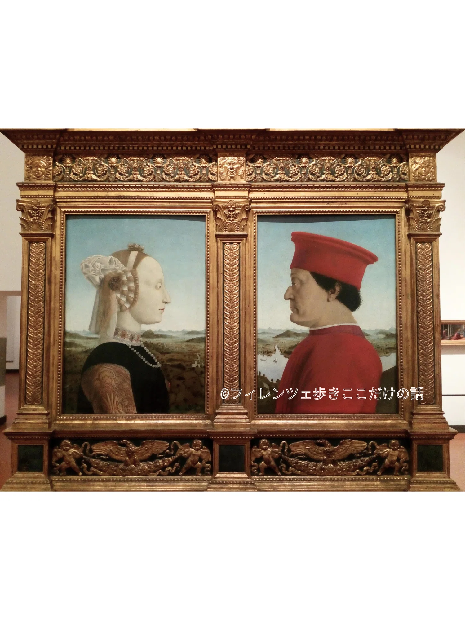 時を超えて見つめ合う、ルネッサンス時代の夫婦の肖像画|フィレンツェ 時を超えて見つめ合う、ルネッサンス時代の夫婦の肖像画|フィレンツェ