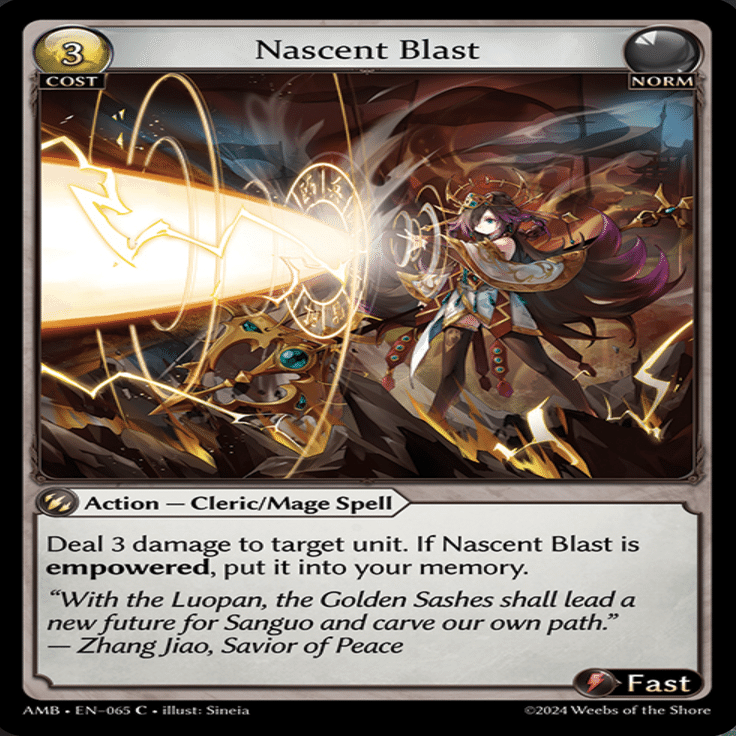 Starting Out: Grand Archive TCG Vol. 29 - Mortal Ambition注目