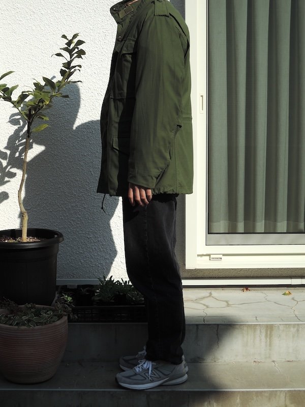 175cm／70kg　M-65 Field Jacket　Small-Regular　着用画像