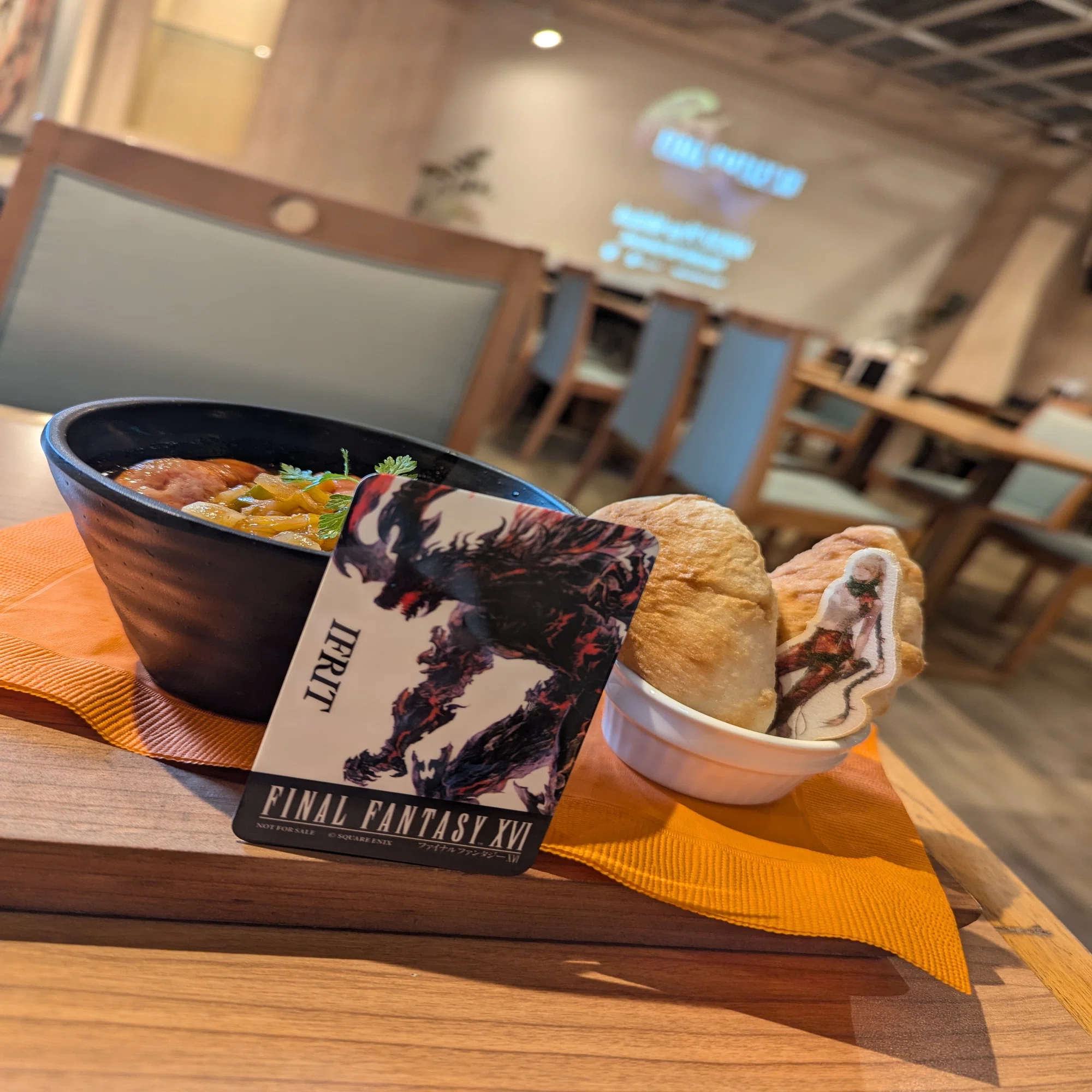 FFXVIのコラボカフェがまた開催されたので行ってきました☕｜にのきよ