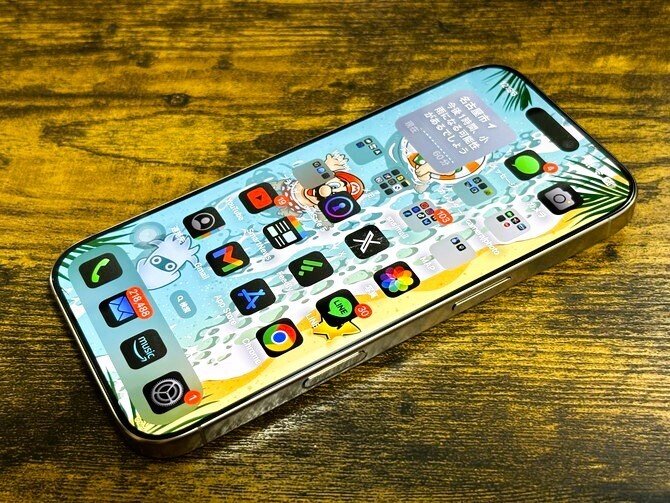 iPhone 16 Pro デザートチタニウム 128GB」がやってきた！開封の
