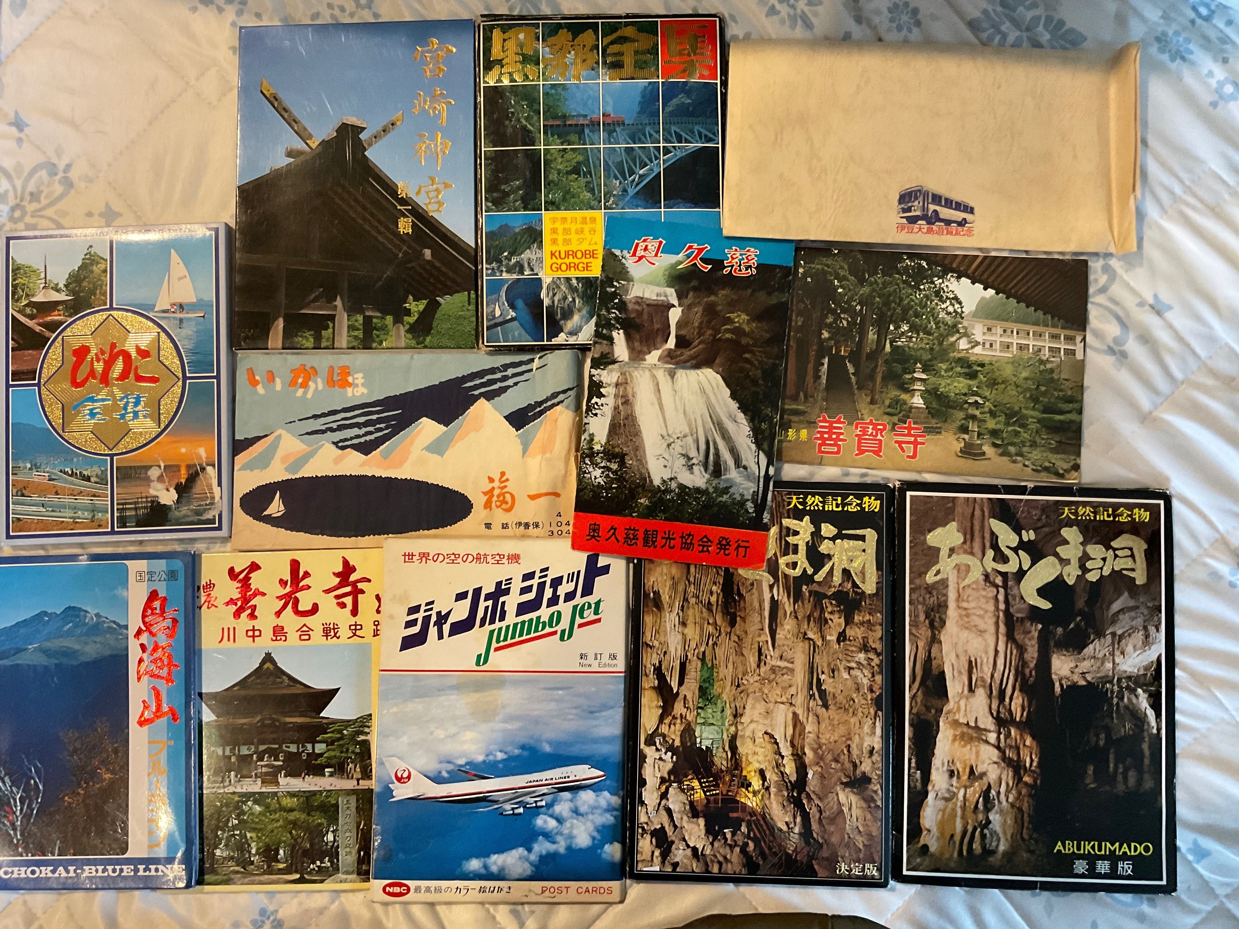 194セットの昭和観光絵葉書と、590枚のバラポストカード✨｜森乃響喜