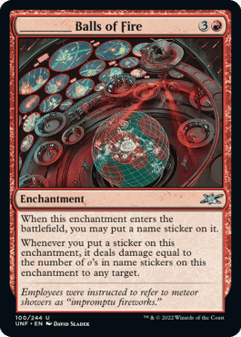 Unfinity出身カード(統率者使用可)一覧 赤～多色編｜もこっきぃ