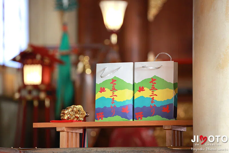 大阪の神社で七五三出張撮影