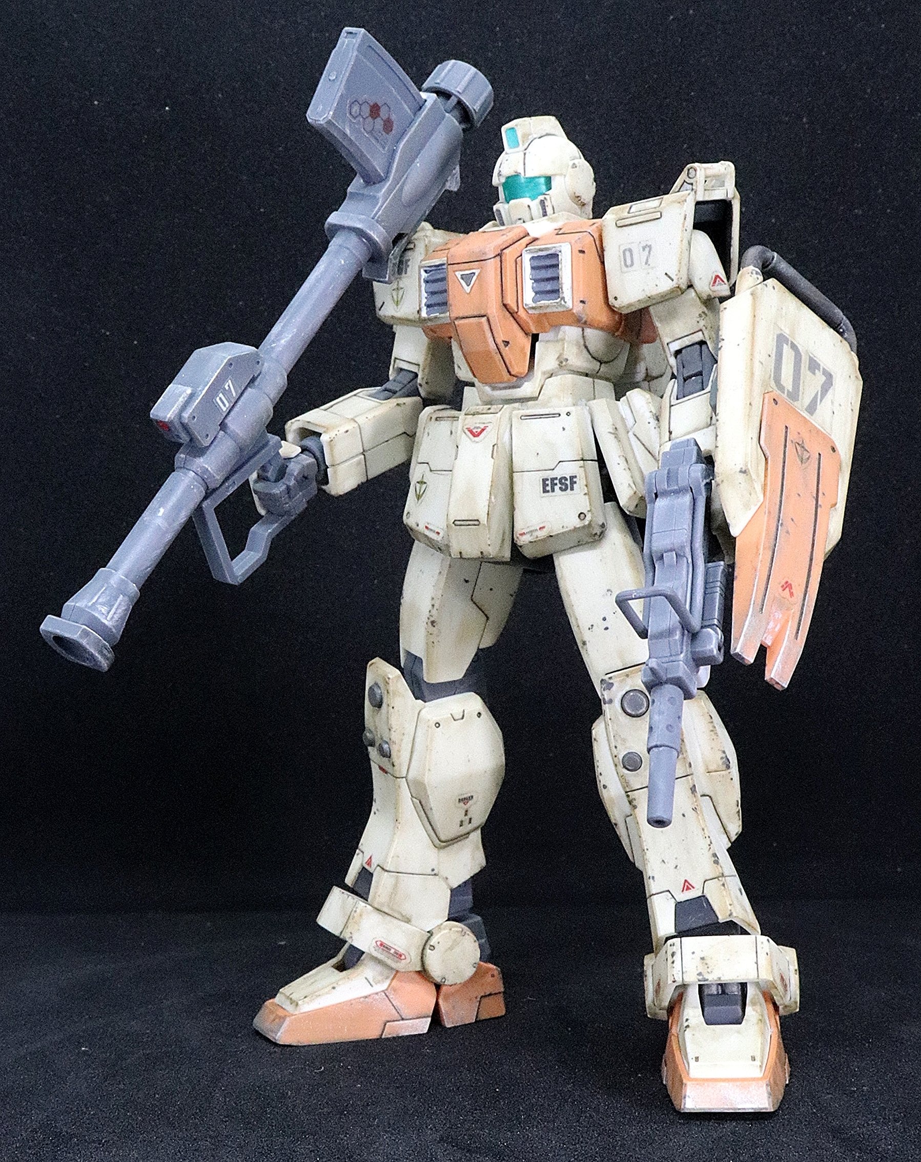 HGUC 陸戦型ジム｜ぱんきちさんのガンプラ作品｜GUNSTA（ガンスタ）