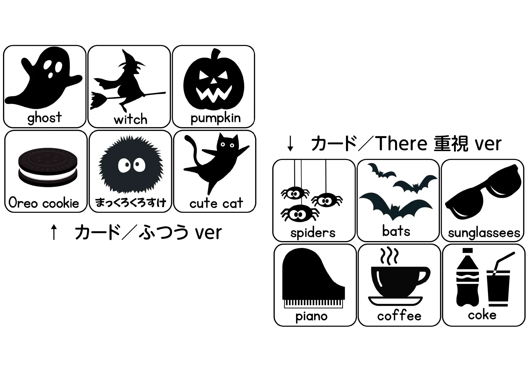 まっくろ くろ すけ 英語
