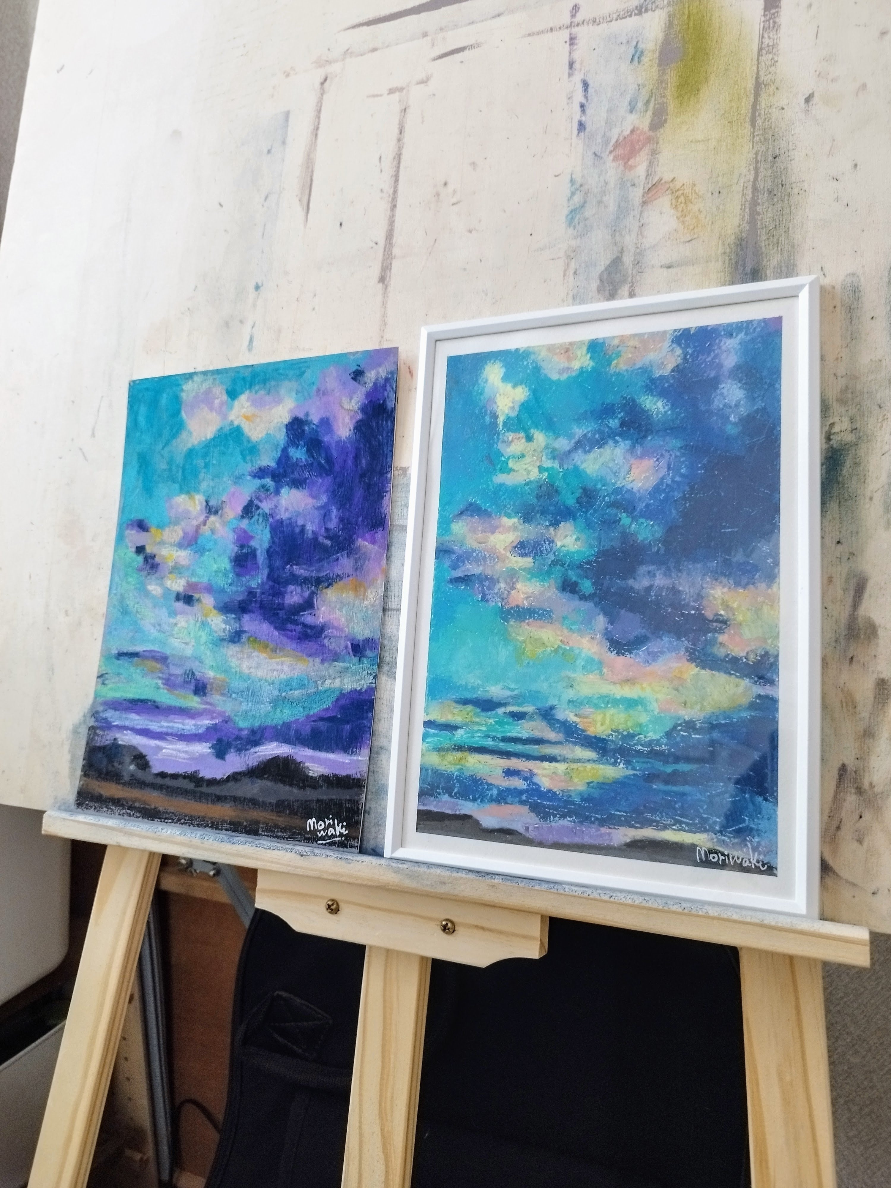 オイルパステル】ソフトパステルとの比較｜森脇由宇のなんやかんや