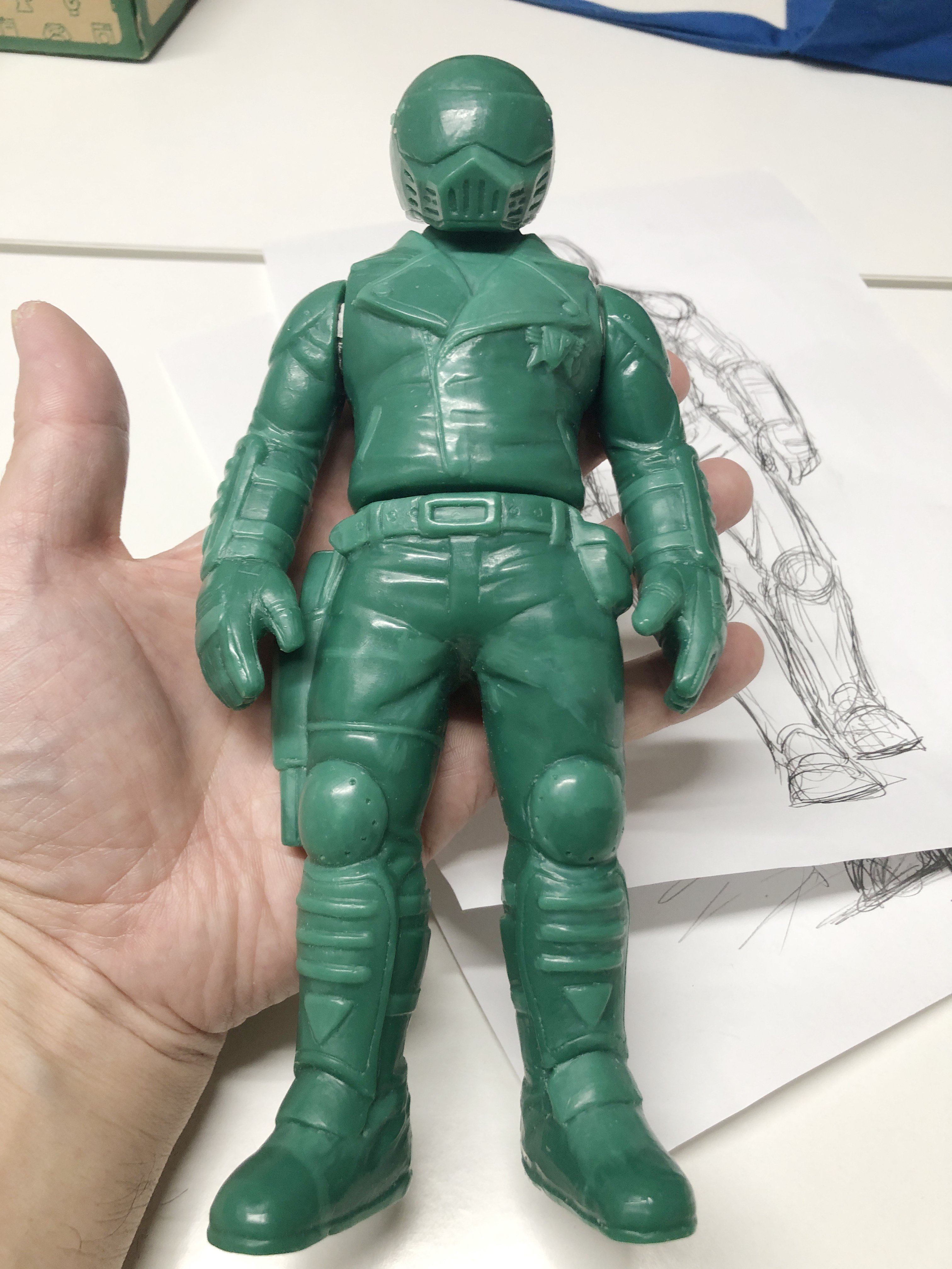 バトルオフィサーケンジロウ制作記（その3）〜いよいよ金型製作へ