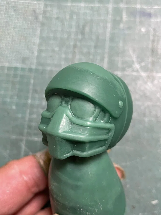 バトルオフィサーケンジロウ制作記（その3）〜いよいよ金型製作へ