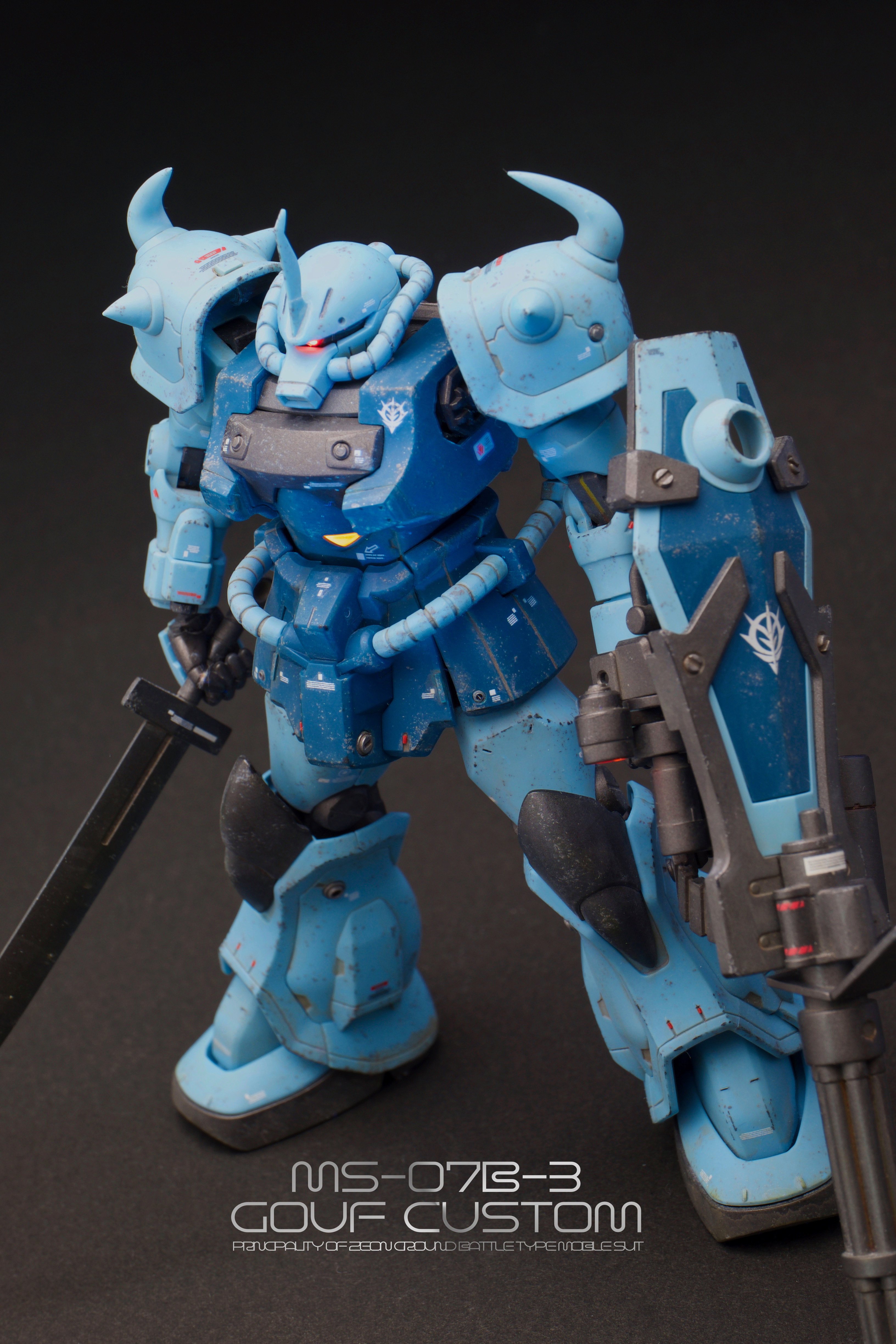 グフカスタム(HGUC)｜シスエトスさんのガンプラ作品｜GUNSTA（ガンスタ）