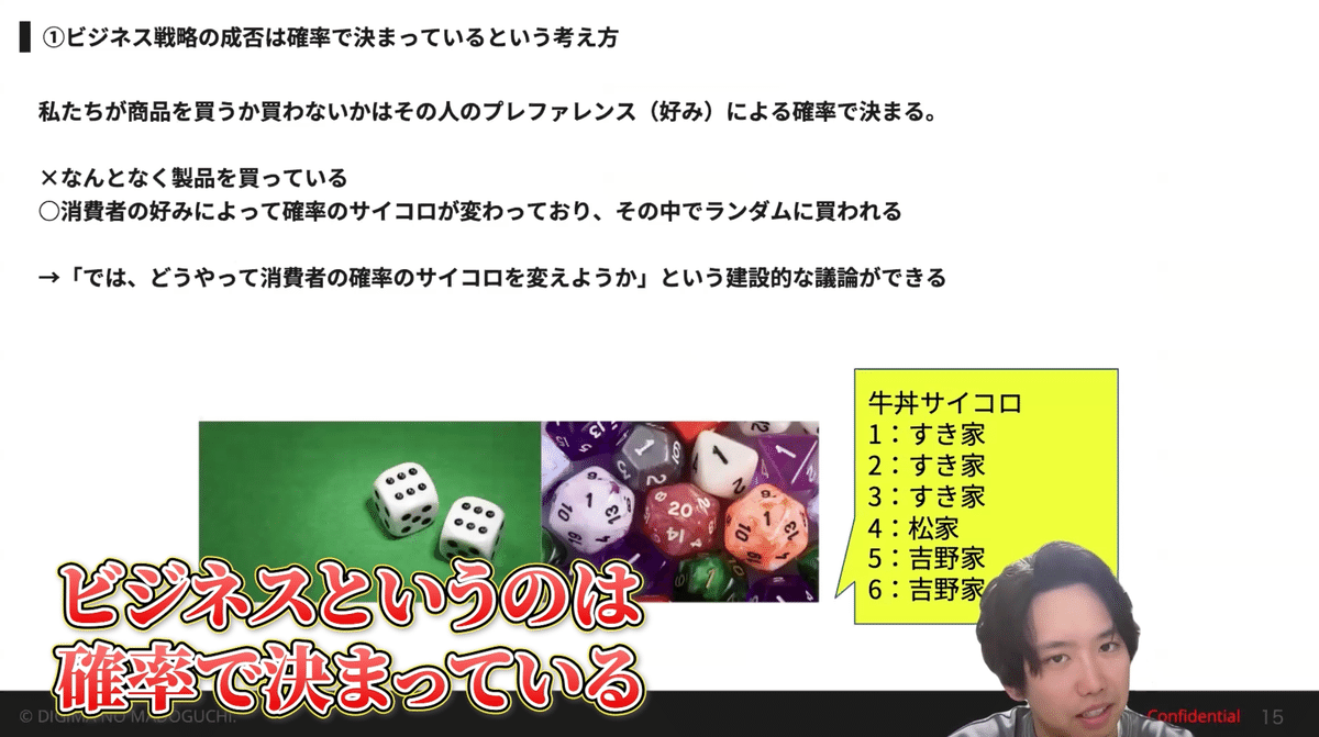 動画紹介】「確率思考の戦略論」の考え方を実践形式で解説｜中都