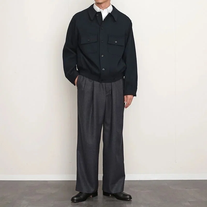 オリジナルピケ素材を採用したジャケット【OUTIL ウティ】VESTE CAEN