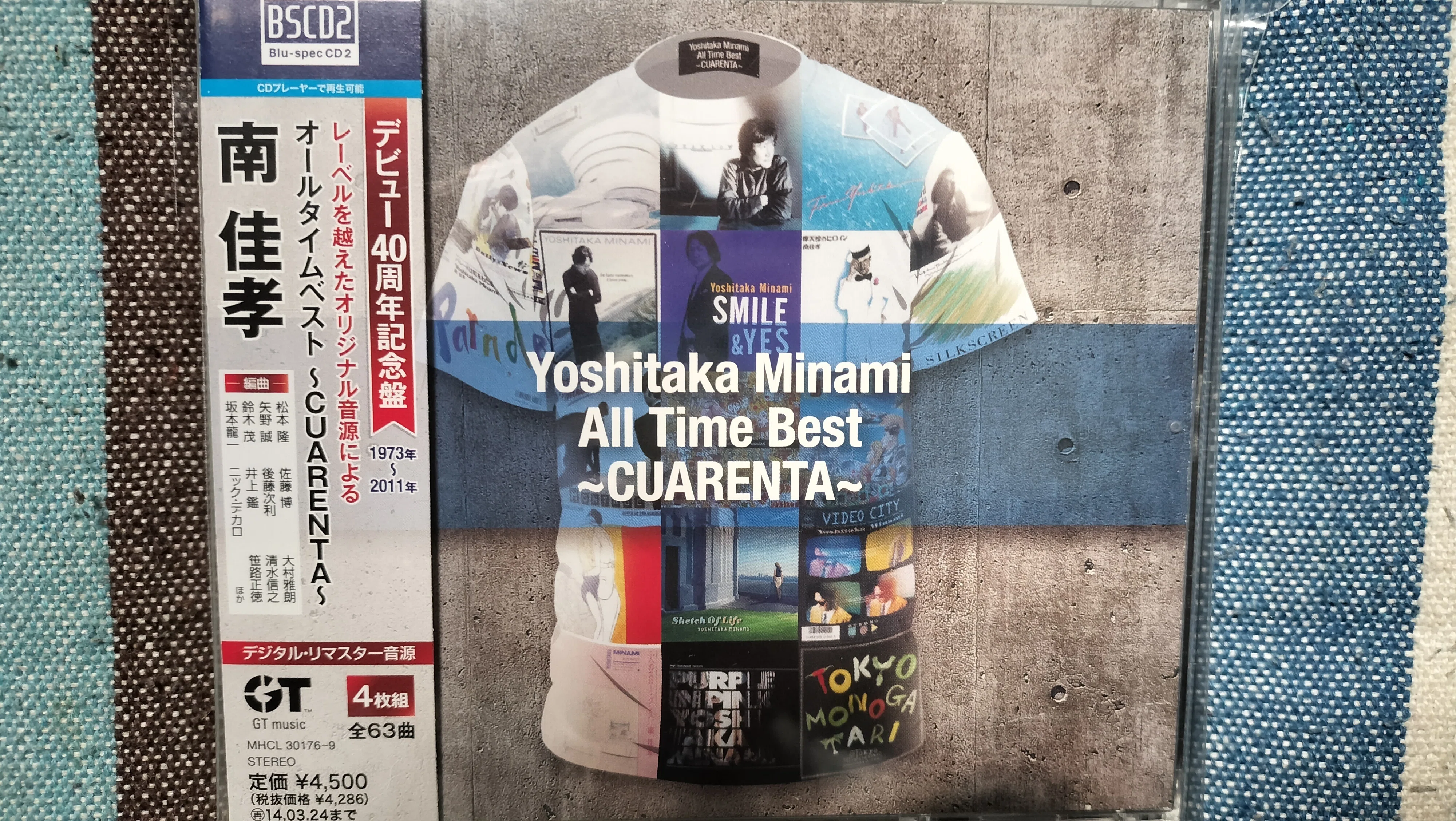 獲物の分け前〜南佳孝『オールタイムベスト〜CUARENTA