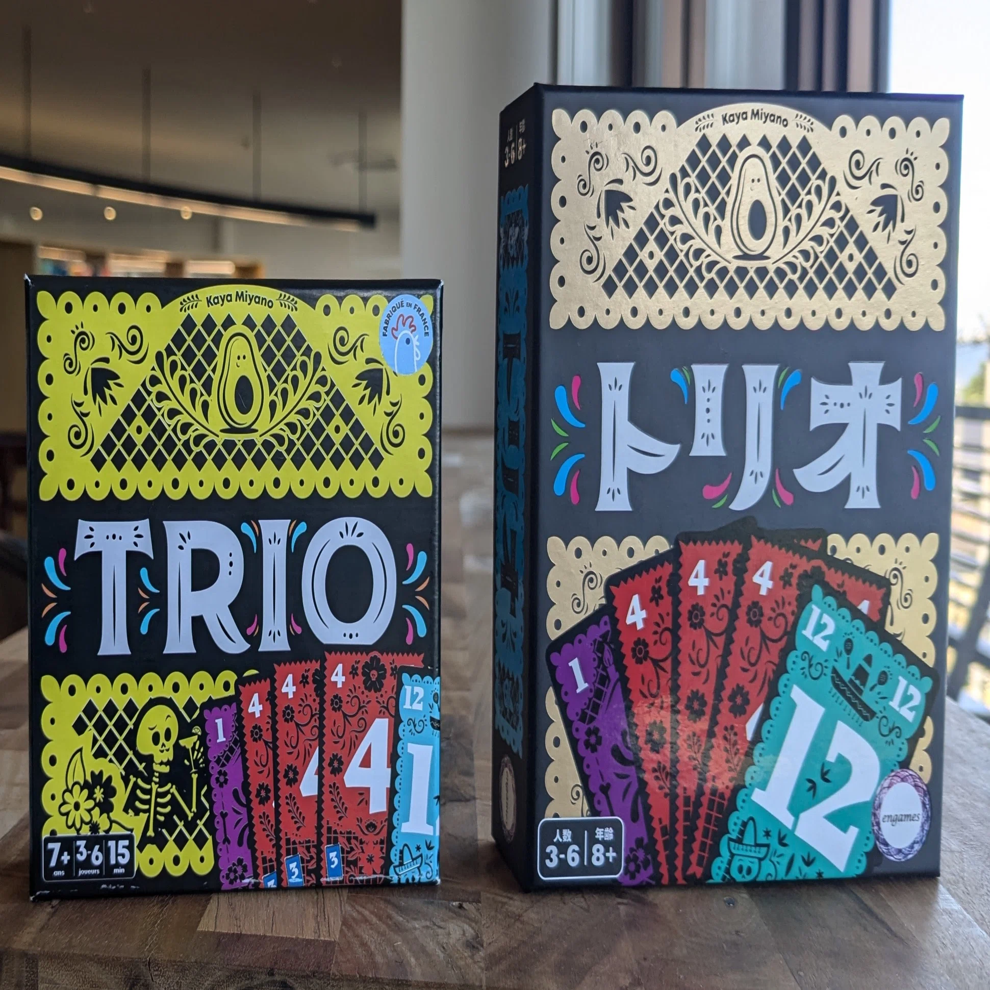 ゲーム紹介：トリオ（TRIO）日本語版｜Engames