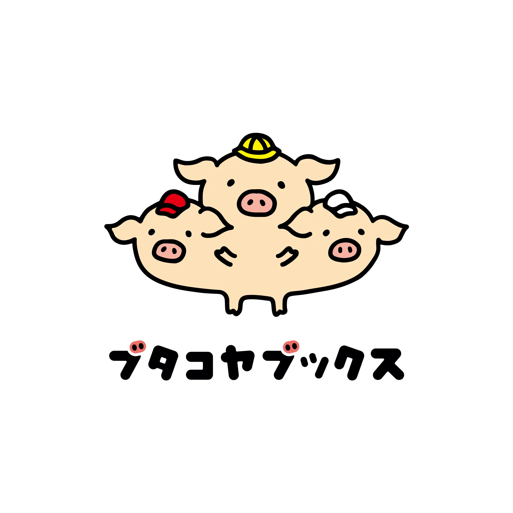 ブタコヤ新ロゴ『ブタのケルベロス』完成！3匹のブタに込めた想い