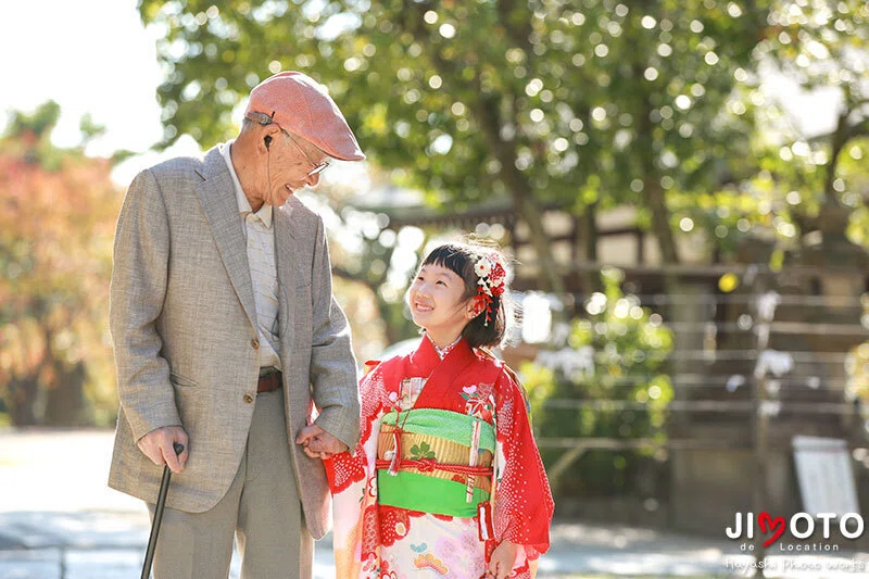 四條畷神社の七五三出張撮影