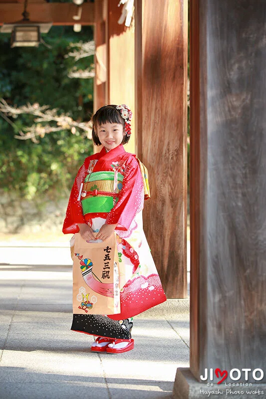 四條畷神社の七五三出張撮影