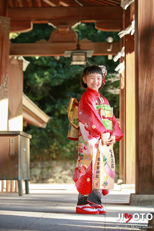 四條畷神社の七五三出張撮影