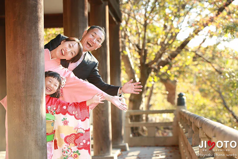 四條畷神社の七五三出張撮影