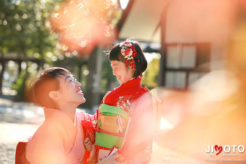四條畷神社の七五三出張撮影