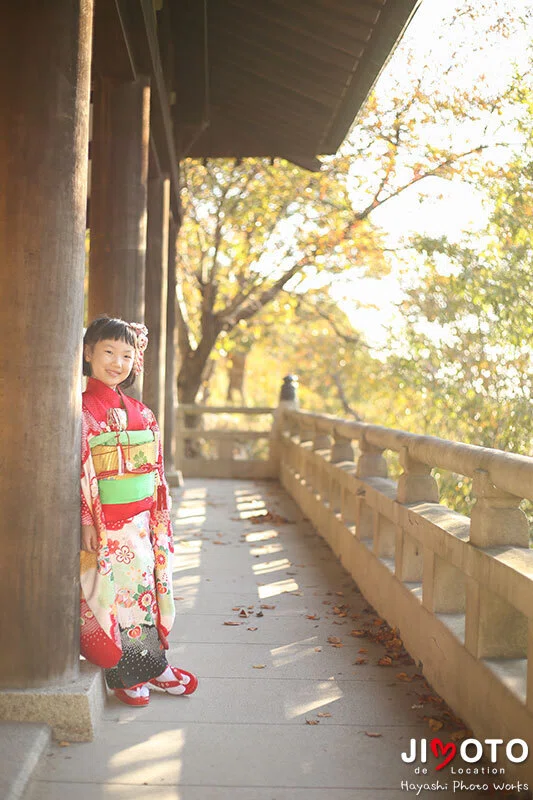 四條畷神社の七五三出張撮影