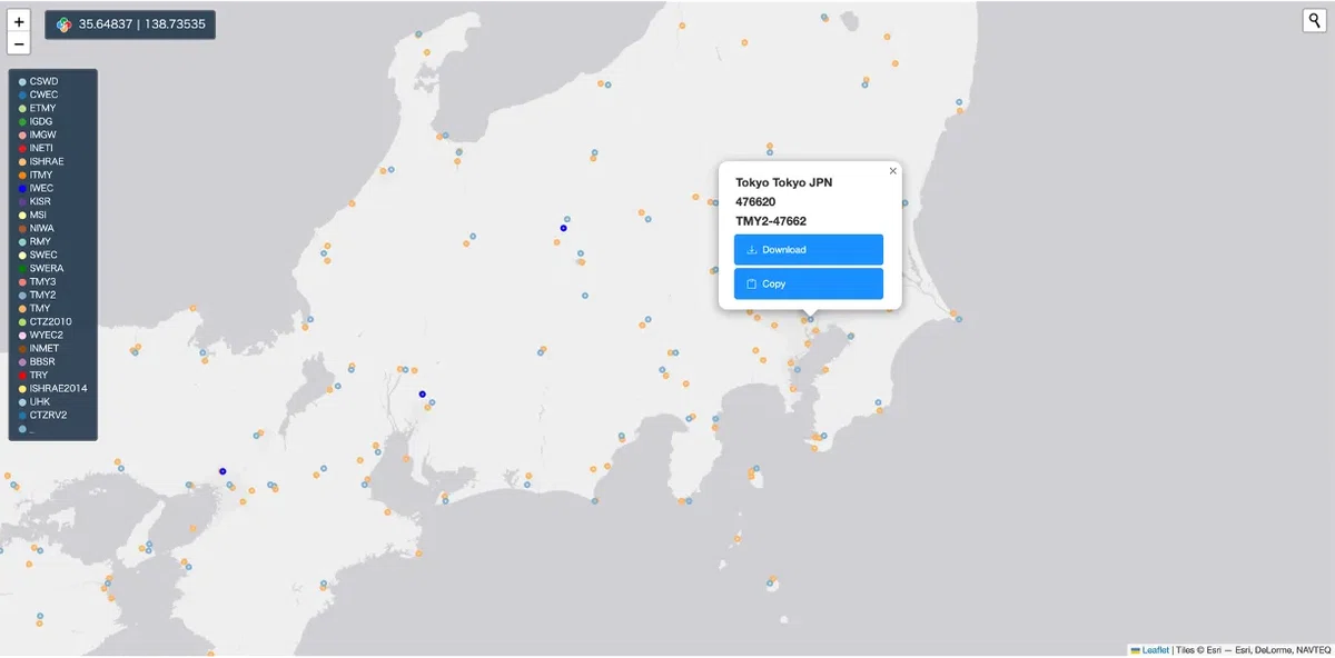 Epw File:map EPWファイル(気象データ)の取得方法|ともき🏔️MENTERU
