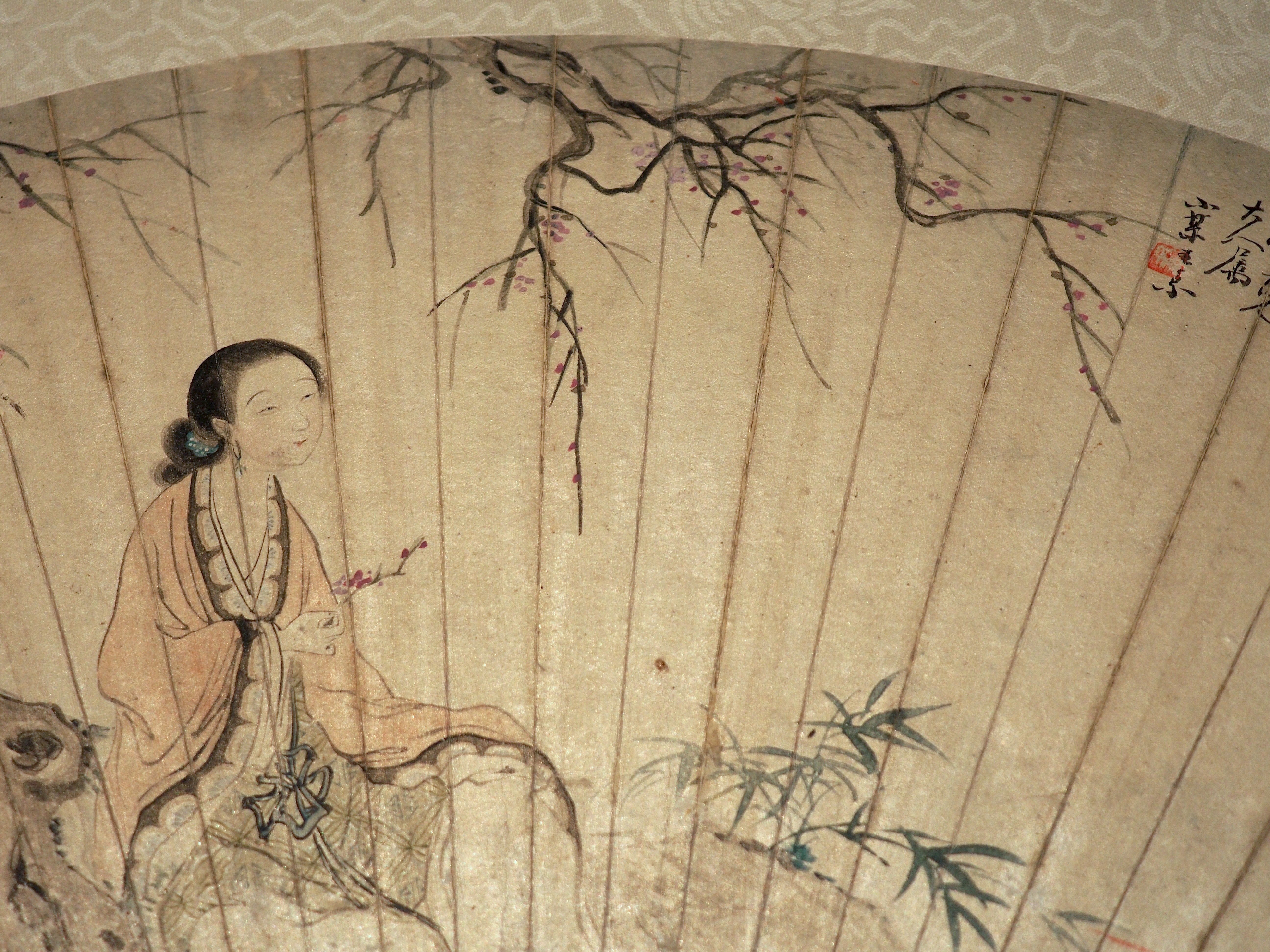 扇面画|日本画家 松下雅寿