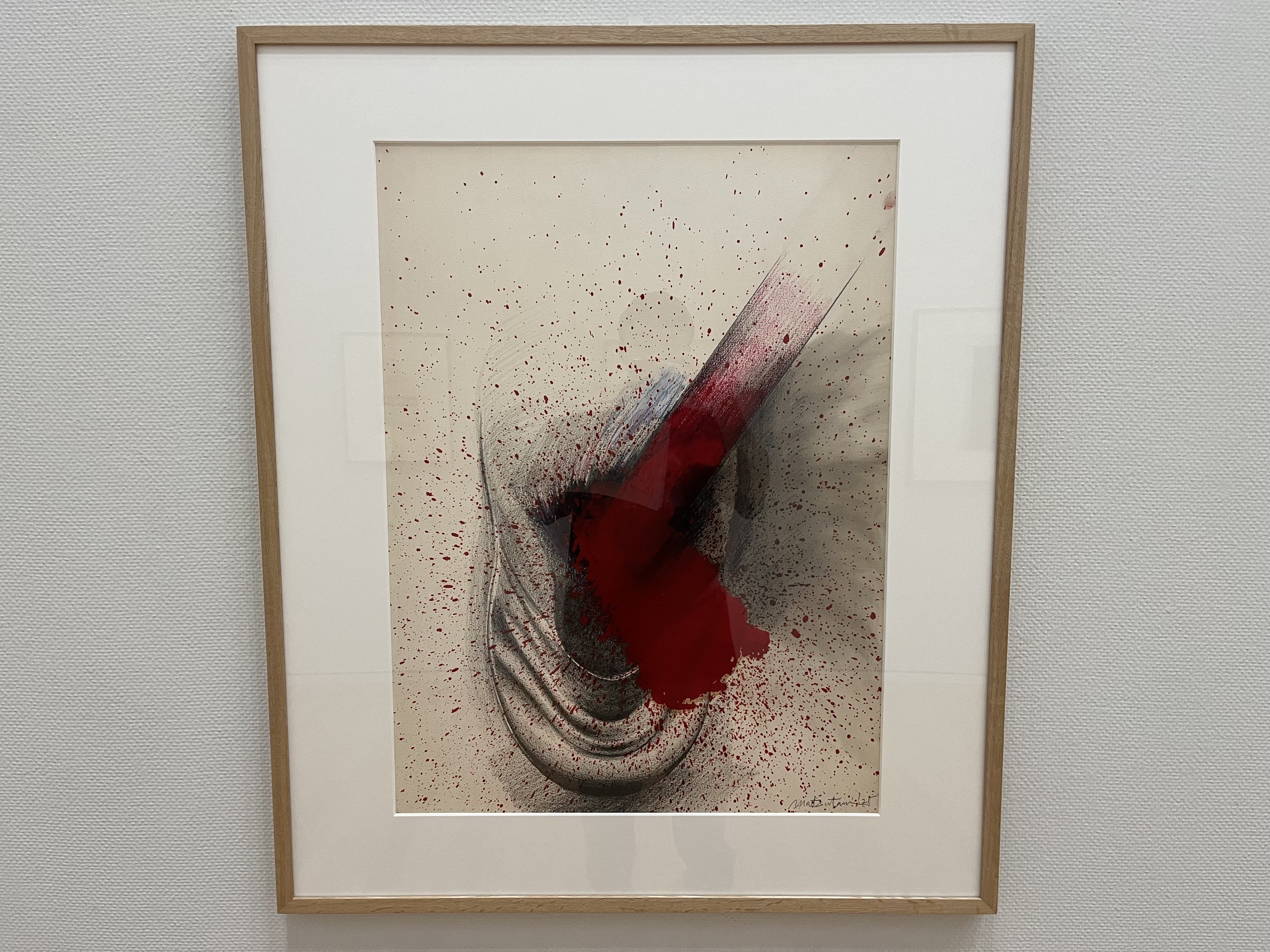 松谷武判 版画 繁殖 10 1967 限50 サイン 額装 松谷武判 版画 繁殖 10 1967 限50 サイン 額装 松谷武判 版画 繁殖 10