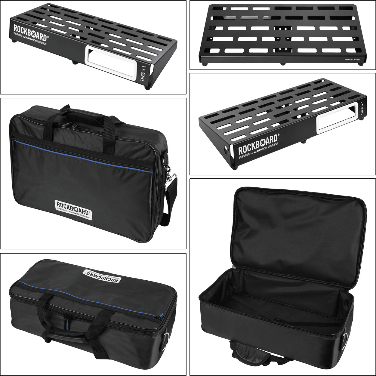 人気のロックボード・ペダルボード＆バッグ「TRES 3.1 Pedalboard w