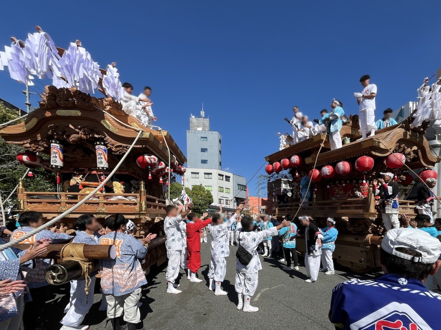 🏮秋祭り2024 - 屋根綱を張りながら考えたこと -｜長畑ひろのり