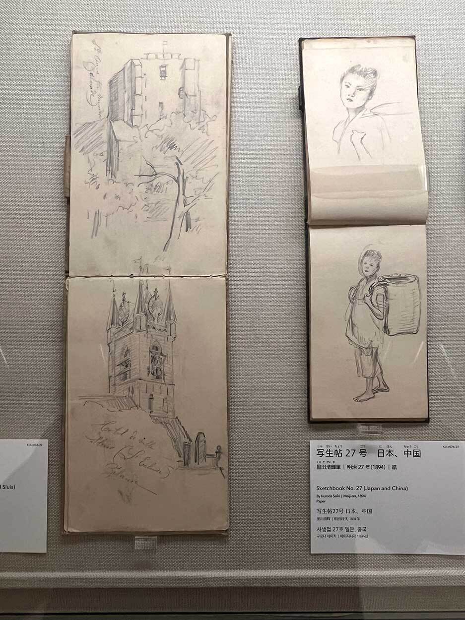 スケッチには完成した絵とは違う魅力がありますね｜仁平 幸春