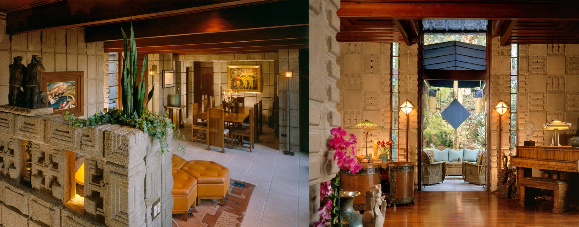 甦るフランク・ロイド・ライト（12）Storer邸｜タナカノナカ