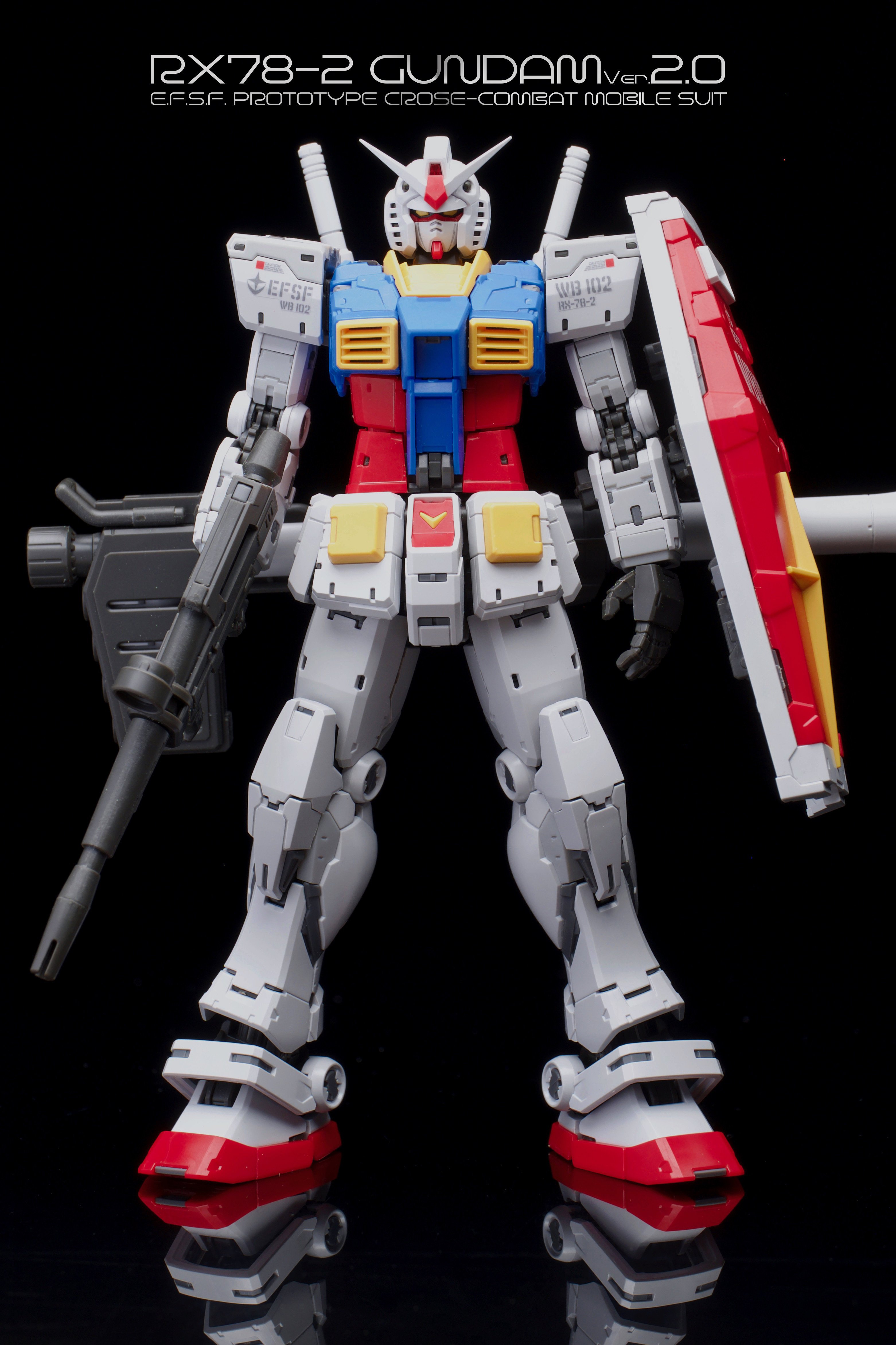 RGガンダムVer.2.0パチ組みレビュー｜まサる(msr457)