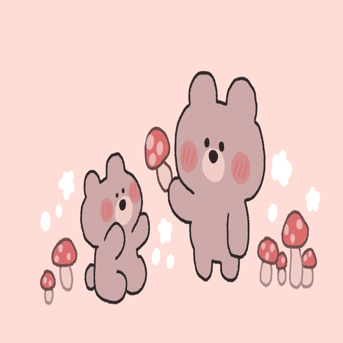 noteの見出し画像】毎日イラスト「#きのこの日」｜まいぽー