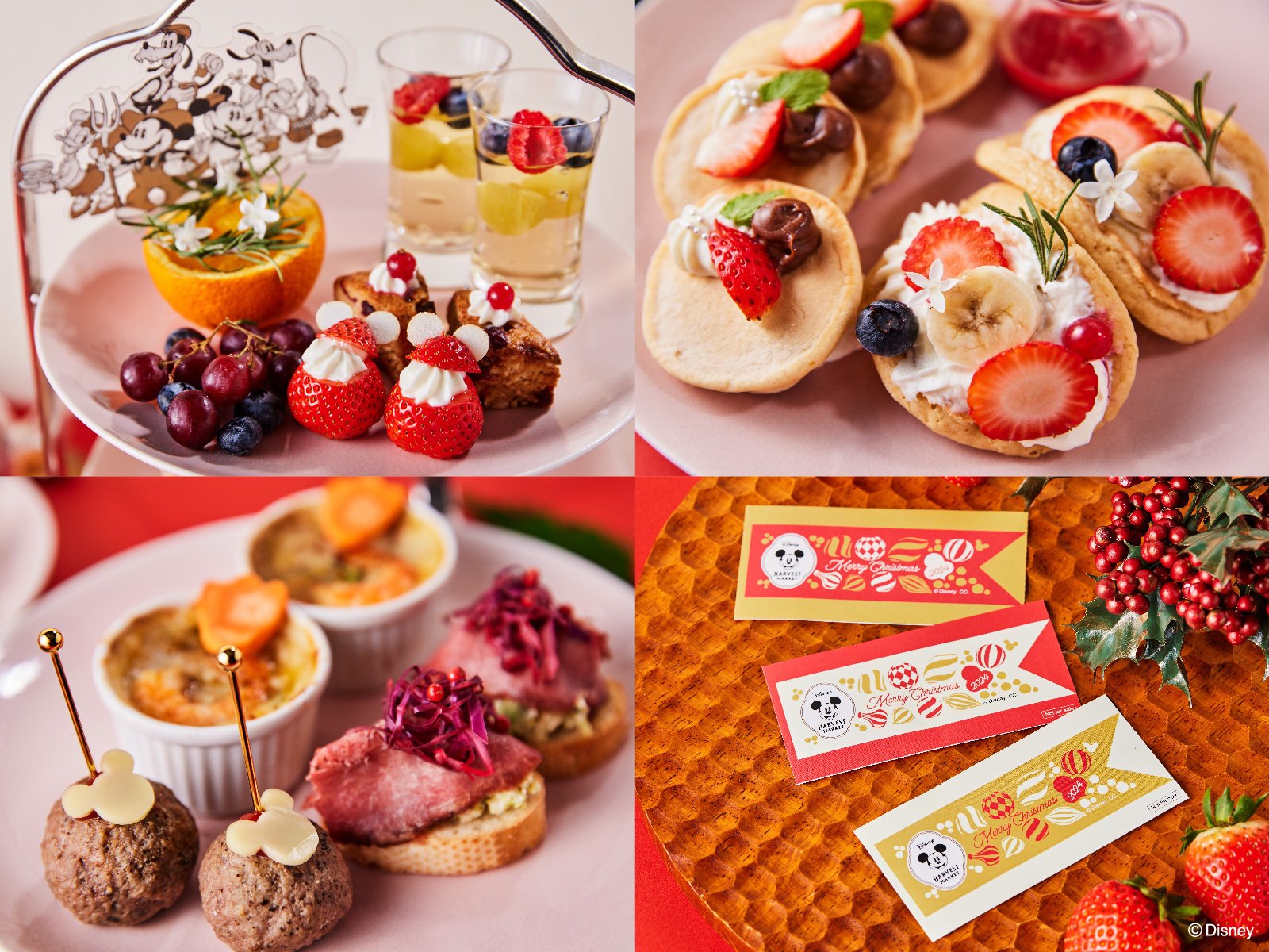 ディズニーの世界観で楽しむXmas】「Disney HARVEST MARKET」で