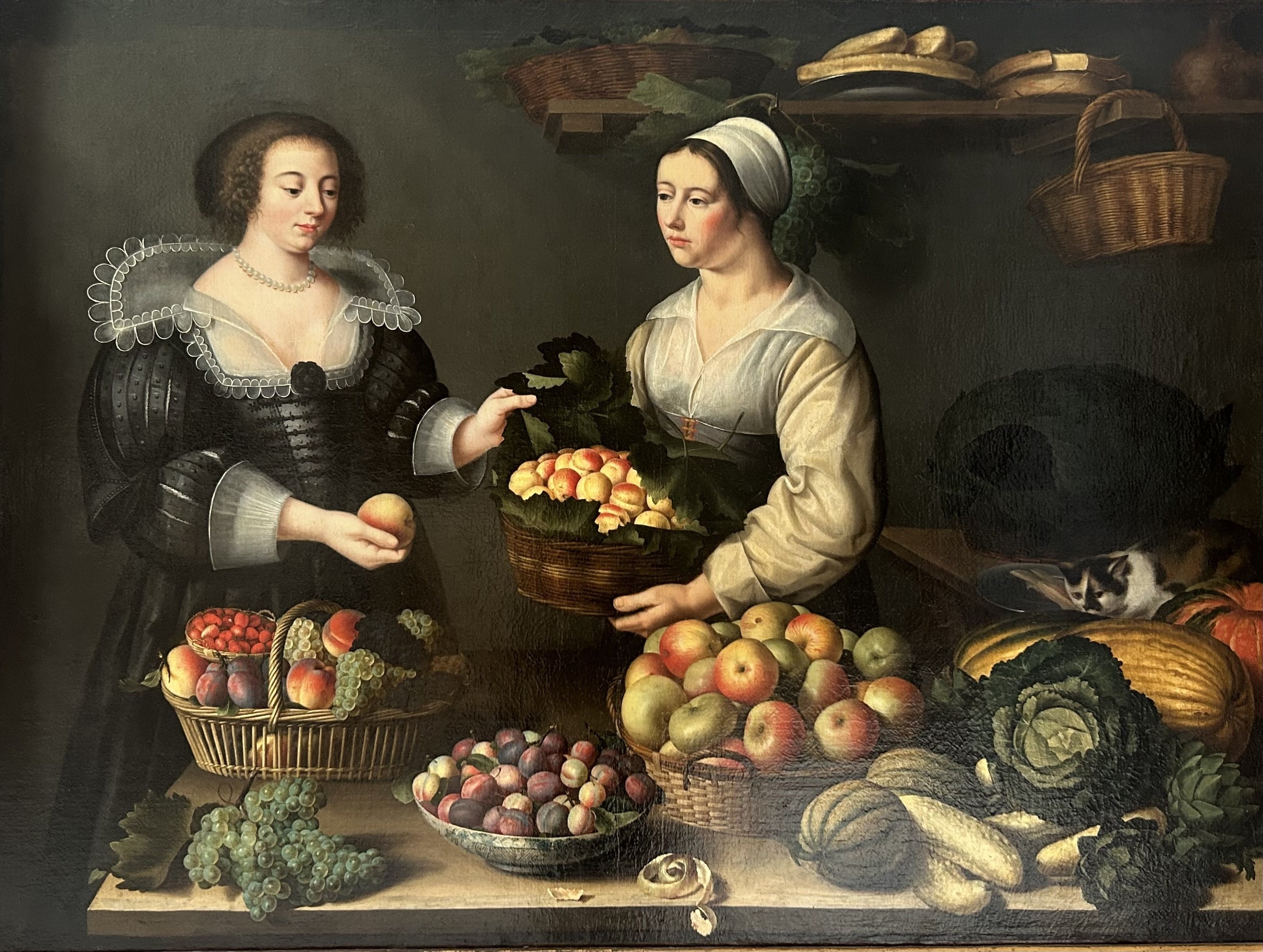 子供のためのルーブル美術館(147)動物がいる果物屋/20歳のモワヨン