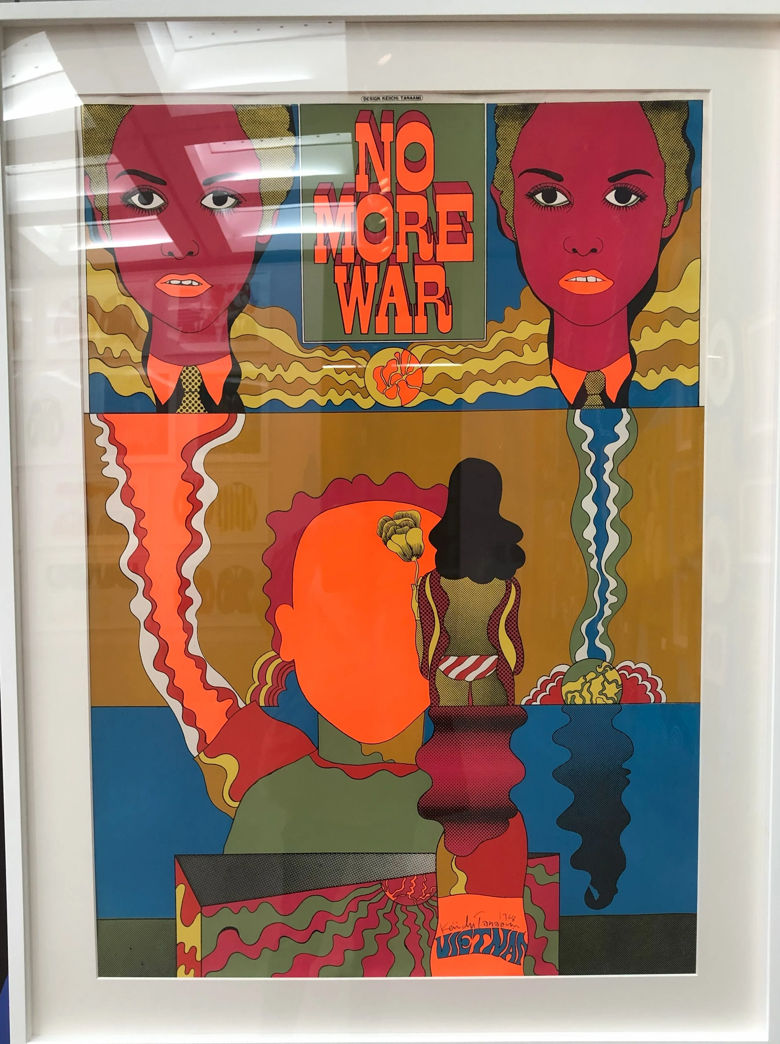 第7景 『NO MORE WAR』 - 田名網敬一展 ＠ Misakiのアート万華鏡｜Misaki