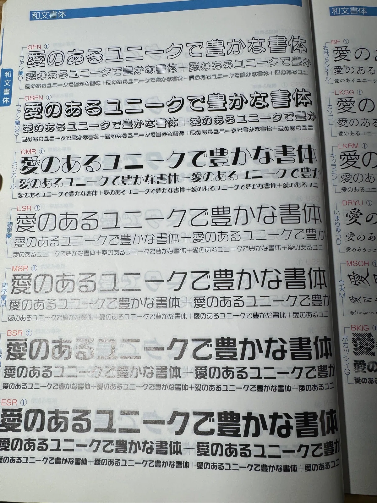 写研書体だわ マジで写研だ ~愛のあるユニークで豊かなOpenType書体~｜祥太