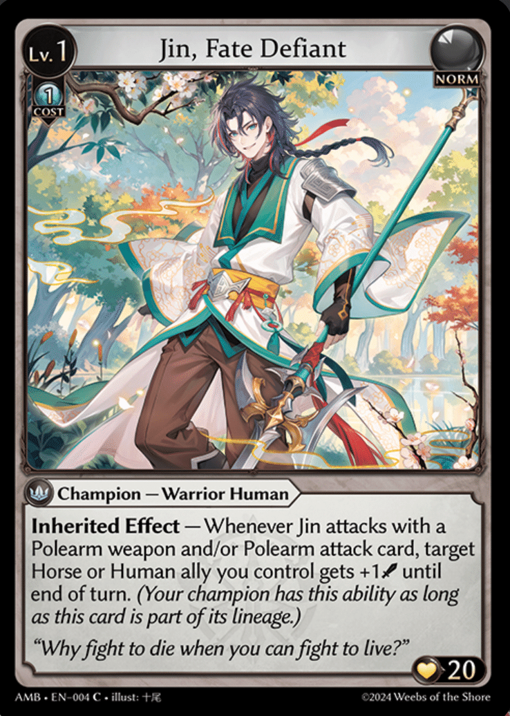 Starting Out: Grand Archive TCG Vol. 30 - Jin Starter Deck Starting Out: Grand Archive TCG Vol. 30 - Jin Starter Deck