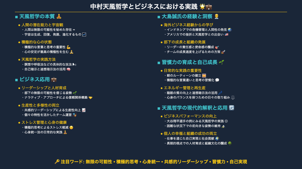 10月の特別対談「伝える×伝える」のテーマは『中村天風に学ぶ哲学のススメ』 ～折れない心と習慣力の育て方～｜プレゼンテーション協会