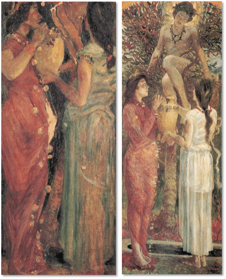 ワタクシ流☆絵解き館その265・青木繁「わだつみのいろこの宮」は