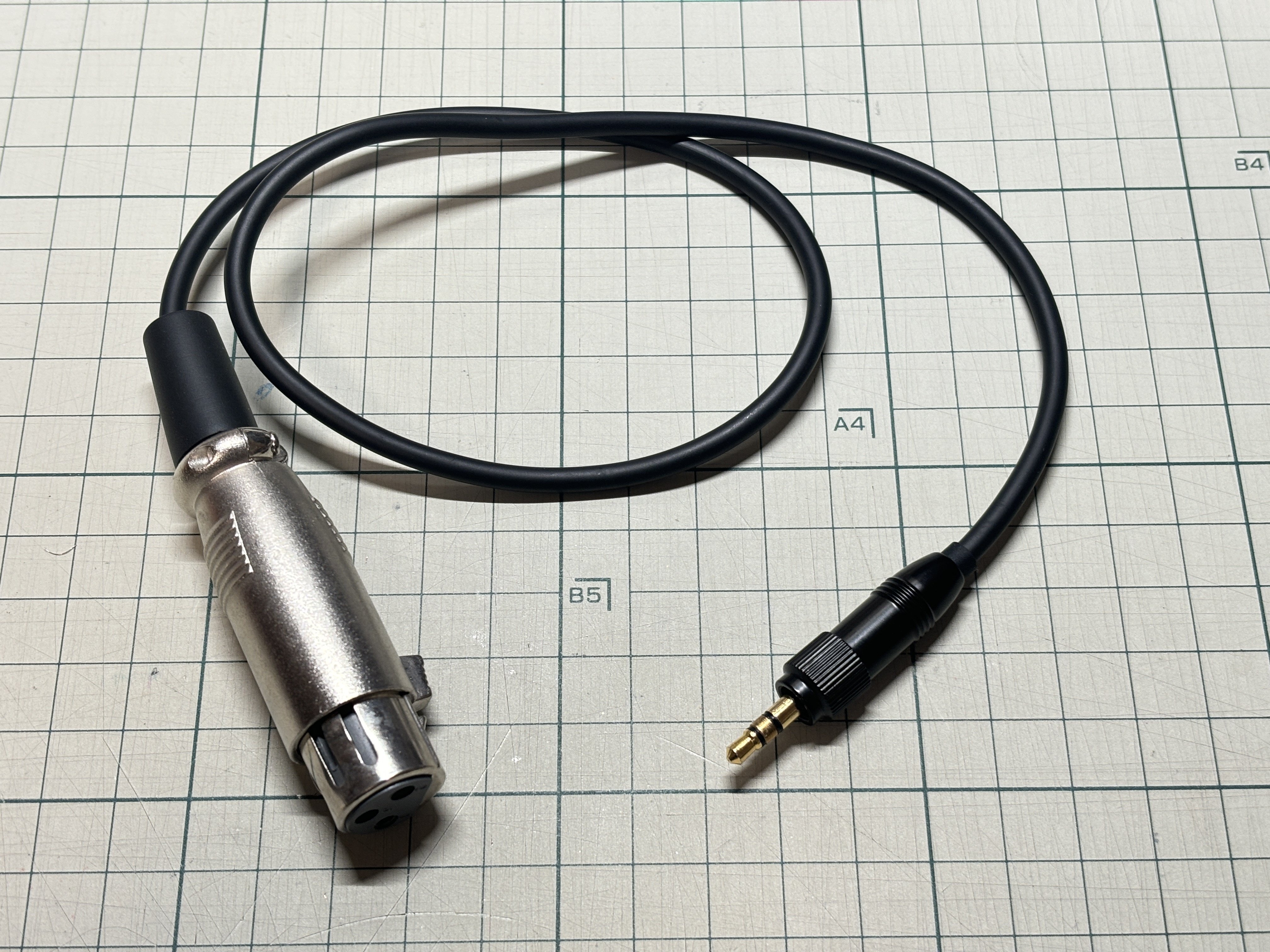 コネクターをロック】MKE600とWireless PROを繋ぐケーブルを自作 コネクターをロック】MKE600とWireless PROを繋ぐケーブルを自作