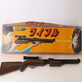 完動品 旧 トミー ビームライフル 光線銃 1970年半ばくらい トイガン 第7回｜丈二