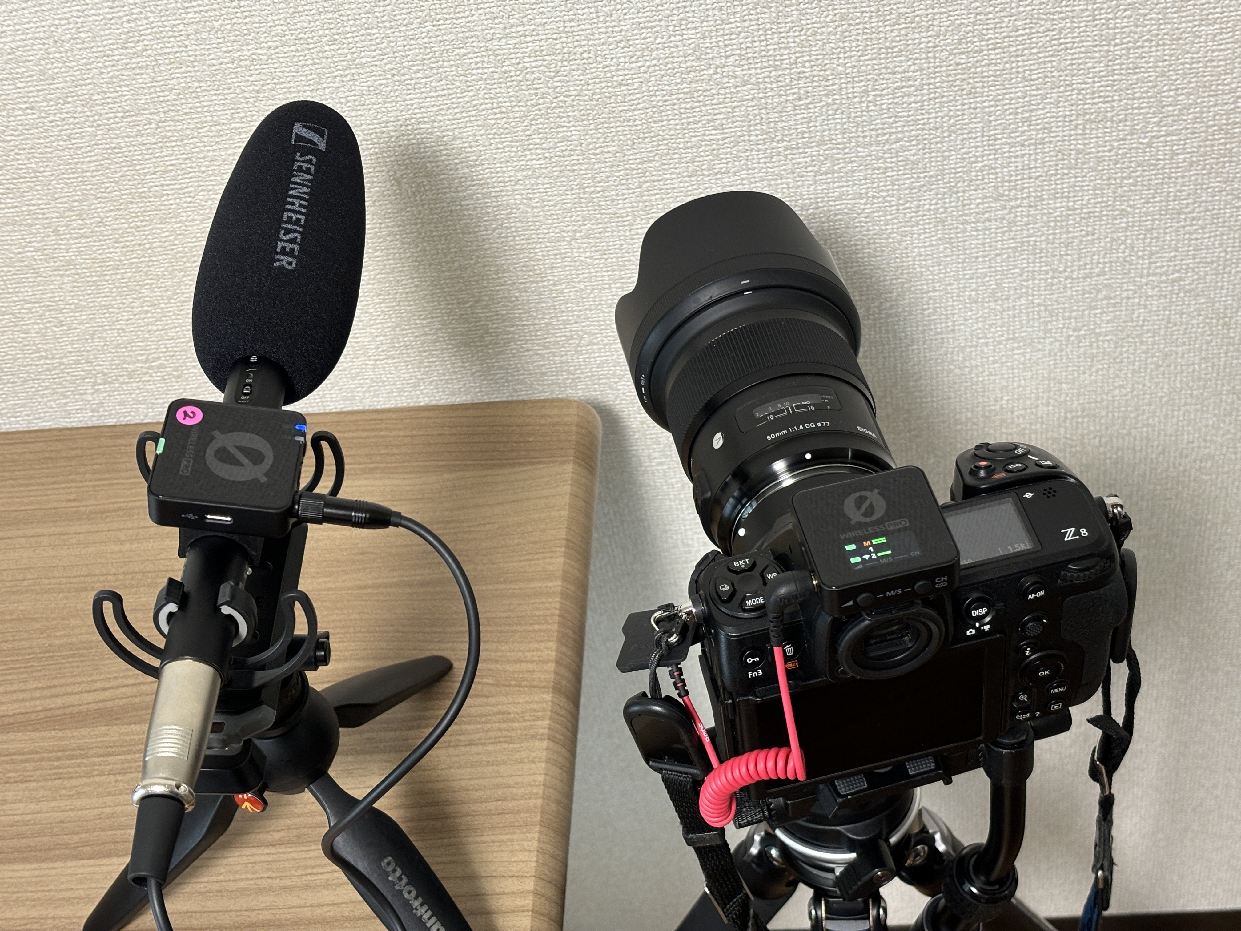 コネクターをロック】MKE600とWireless PROを繋ぐケーブルを自作 コネクターをロック】MKE600とWireless PROを繋ぐケーブルを自作