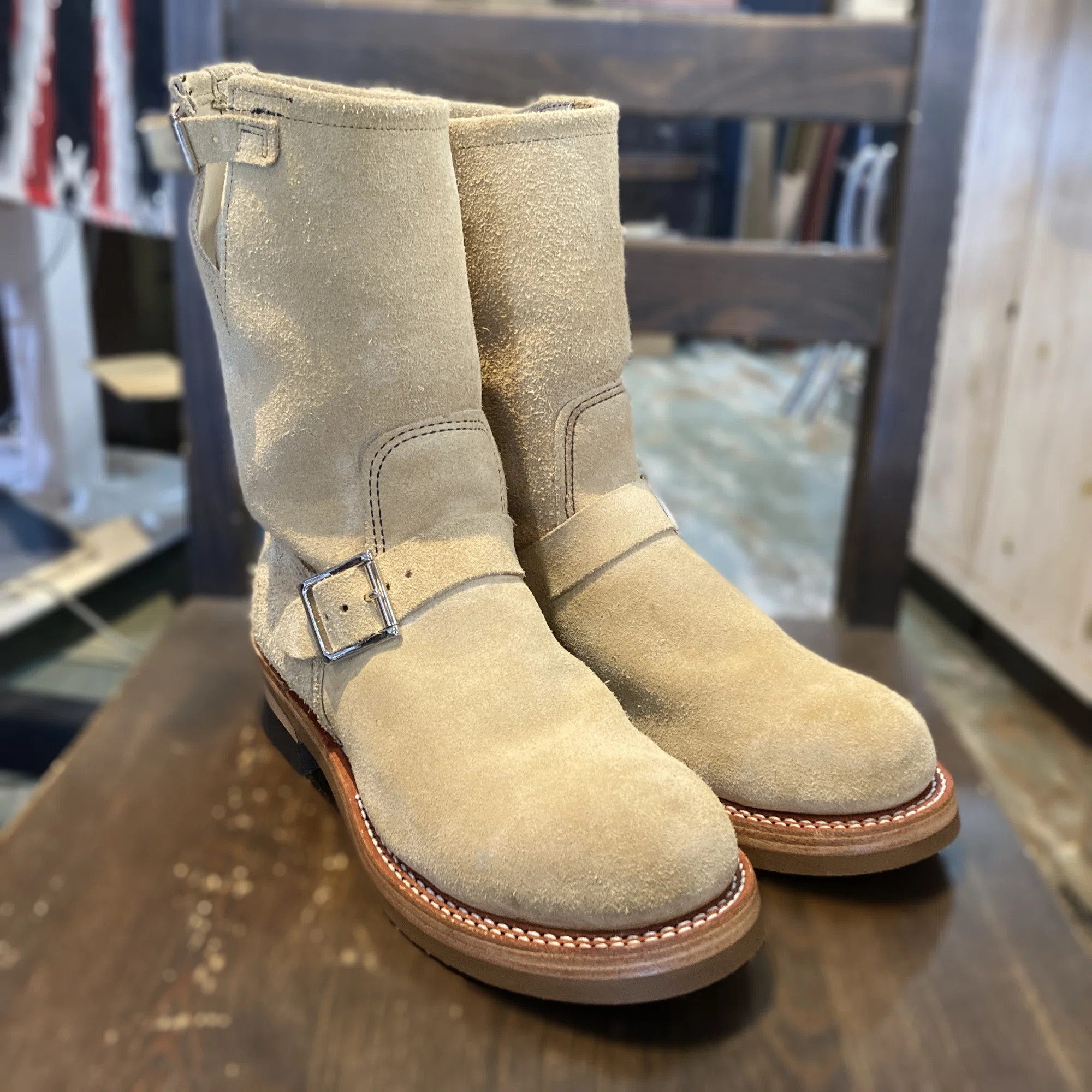 ソールカスタム/リソール】Red Wing#8268 Engineer Boots｜CREA Repair 