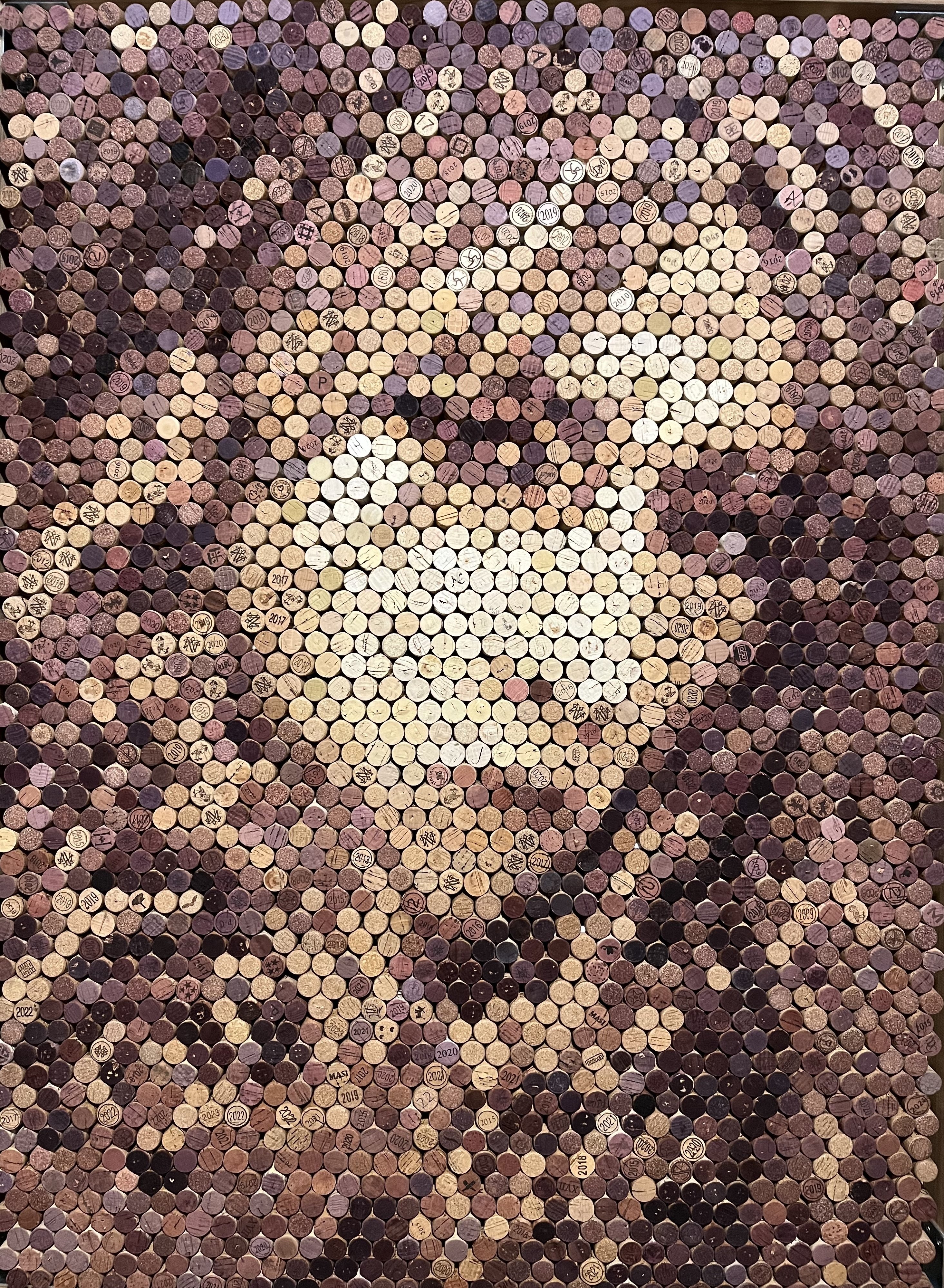 ワイン好きな方に　コルク作り　版画　パリのギャラリーにて購入 ワイン好きな方に コルク作り 版画 パリのギャラリーにて購入