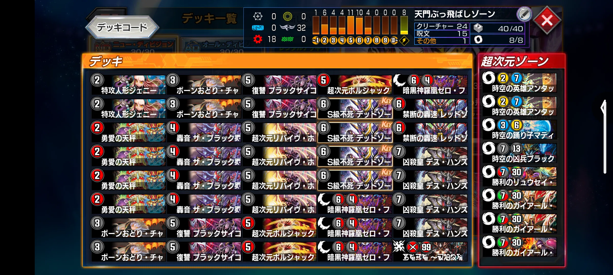 赤黒デッドゾーン記録｜うぇるち