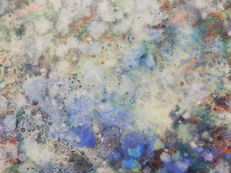 Matsudakei / 松田啓 | レジン×日本画の岩絵具「SORAIWA〜そら