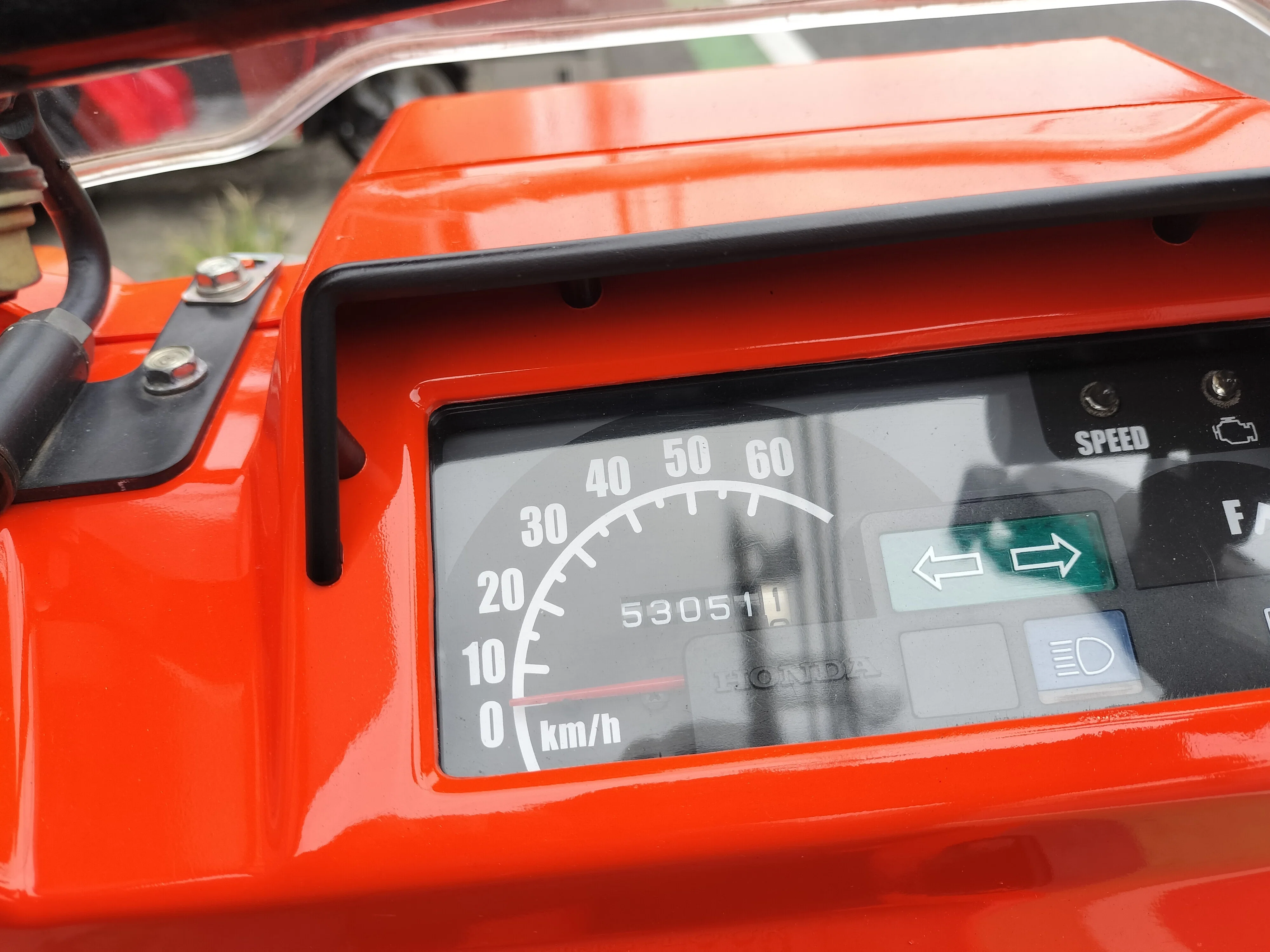 ご成約致しました】ジャイロX 配達カスタム ミニカー仕様 オレンジ/黒 ご成約致しました】ジャイロX 配達カスタム ミニカー仕様 オレンジ/黒